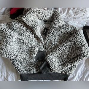 NWT express fuzzy sweater